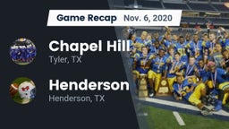 Recap: Chapel Hill  vs. Henderson  2020