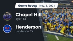 Recap: Chapel Hill  vs. Henderson  2021