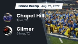 Recap: Chapel Hill  vs. Gilmer  2022