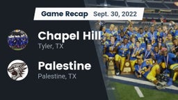 Recap: Chapel Hill  vs. Palestine  2022