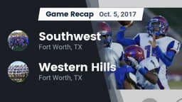 Recap: Southwest  vs. Western Hills  2017