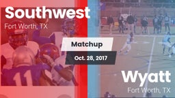 Matchup: Southwest High vs. Wyatt  2017