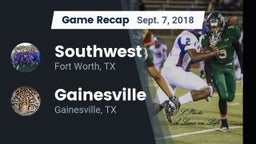 Recap: Southwest  vs. Gainesville  2018