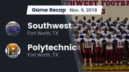 Recap: Southwest  vs. Polytechnic  2018