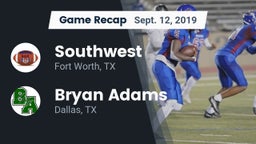 Recap: Southwest  vs. Bryan Adams  2019