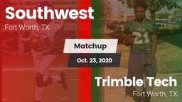 Matchup: Southwest High vs. Trimble Tech  2020