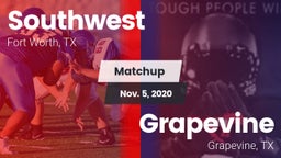 Matchup: Southwest High vs. Grapevine  2020