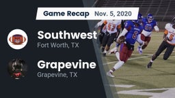 Recap: Southwest  vs. Grapevine  2020
