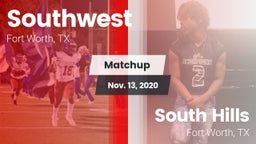 Matchup: Southwest High vs. South Hills  2020