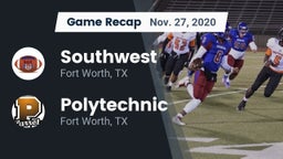 Recap: Southwest  vs. Polytechnic  2020