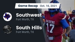 Recap: Southwest  vs. South Hills  2021