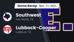 Recap: Southwest  vs. Lubbock-Cooper  2021