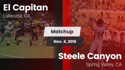 Matchup: El Capitan High vs. Steele Canyon  2016