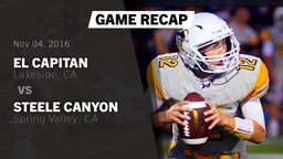 Recap: El Capitan  vs. Steele Canyon  2016