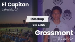 Matchup: El Capitan High vs. Grossmont  2017