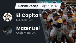 Recap: El Capitan  vs. Mater Dei  2017