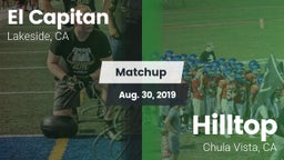 Matchup: El Capitan High vs. Hilltop  2019