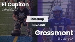 Matchup: El Capitan High vs. Grossmont  2019
