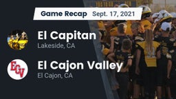 Recap: El Capitan  vs. El Cajon Valley  2021