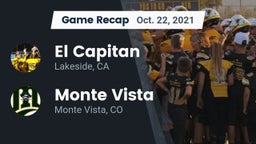 Recap: El Capitan  vs. Monte Vista  2021