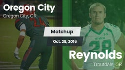 Matchup: Oregon City High vs. Reynolds  2016