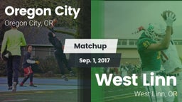 Matchup: Oregon City High vs. West Linn  2017