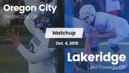 Matchup: Oregon City High vs. Lakeridge  2019