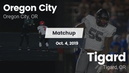 Matchup: Oregon City High vs. Tigard  2019