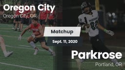Matchup: Oregon City High vs. Parkrose  2020