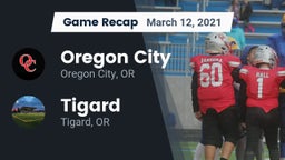 Recap: Oregon City  vs. Tigard  2021