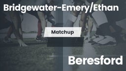 Matchup: Bridgewater/Emery Hi vs. Beresford 2016