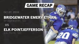 Recap: Bridgewater Emery Ethan vs. Elk PointJefferson  2016