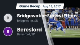 Recap: Bridgewater-Emery/Ethan vs. Beresford  2017