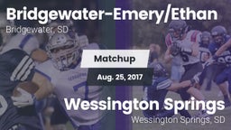 Matchup: Bridgewater-Emery/Et vs. Wessington Springs  2017