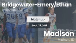 Matchup: Bridgewater-Emery/Et vs. Madison  2017