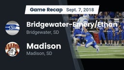 Recap: Bridgewater-Emery/Ethan vs. Madison  2018