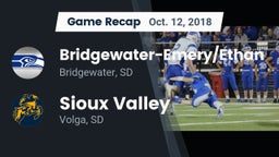 Recap: Bridgewater-Emery/Ethan vs. Sioux Valley  2018