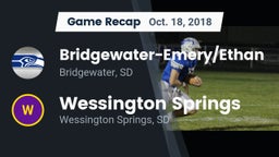 Recap: Bridgewater-Emery/Ethan vs. Wessington Springs  2018