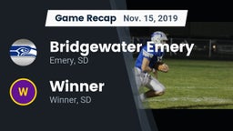 Recap: Bridgewater Emery vs. Winner  2019
