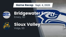 Recap: Bridgewater Emery vs. Sioux Valley  2020