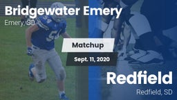 Matchup: Bridgewater-Emery vs. Redfield  2020