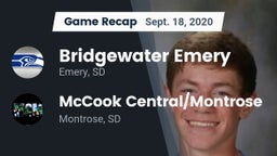 Recap: Bridgewater Emery vs. McCook Central/Montrose  2020
