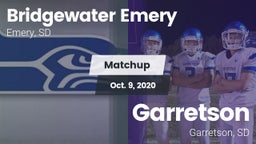 Matchup: Bridgewater-Emery vs. Garretson  2020