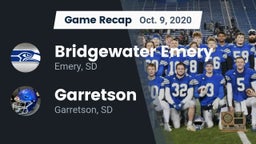 Recap: Bridgewater Emery vs. Garretson  2020