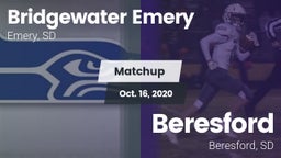 Matchup: Bridgewater-Emery vs. Beresford  2020