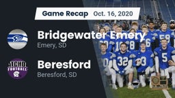 Recap: Bridgewater Emery vs. Beresford  2020
