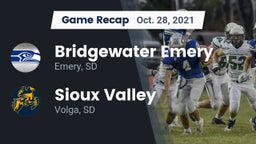 Recap: Bridgewater Emery vs. Sioux Valley  2021