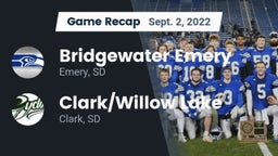 Recap: Bridgewater Emery vs. Clark/Willow Lake  2022