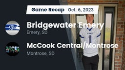 Recap: Bridgewater Emery vs. McCook Central/Montrose  2023