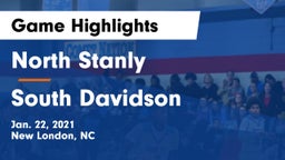 North Stanly  vs South Davidson  Game Highlights - Jan. 22, 2021